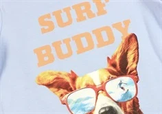 Name It chambray blue t-shirt